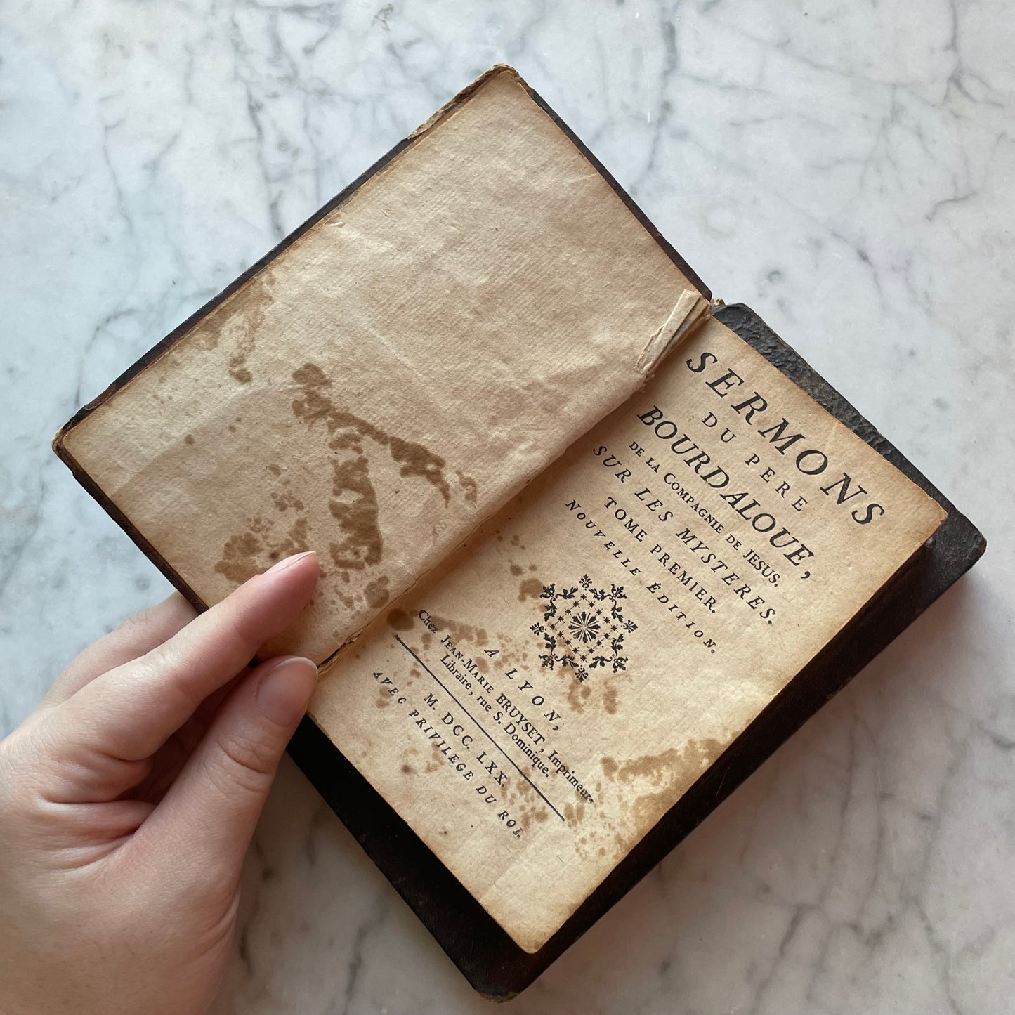 Antique Hollow Book Safe