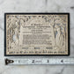 Victorian Die Cut & Embossed Memorial
