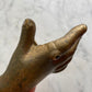 Antique Cast Iron Hand Paperweight