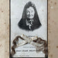 Antique Memorial for Widow with Lock of Hair