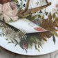 Victorian Hand Painted Floral Plate