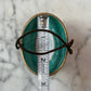 Victorian Porcelain Dish on Wire Basket