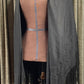Antique Black Silk Shawl
