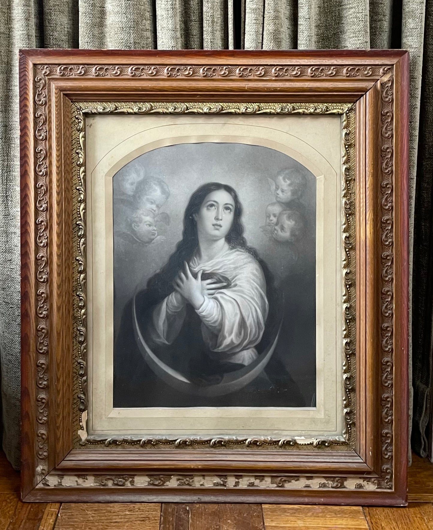 Immaculate Conception Victorian Framed Print