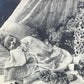 Post Mortem Photo of Baby Surrounded by Flowers