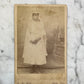 Antique Cabinet Card Photo of Girl at her Confirmation