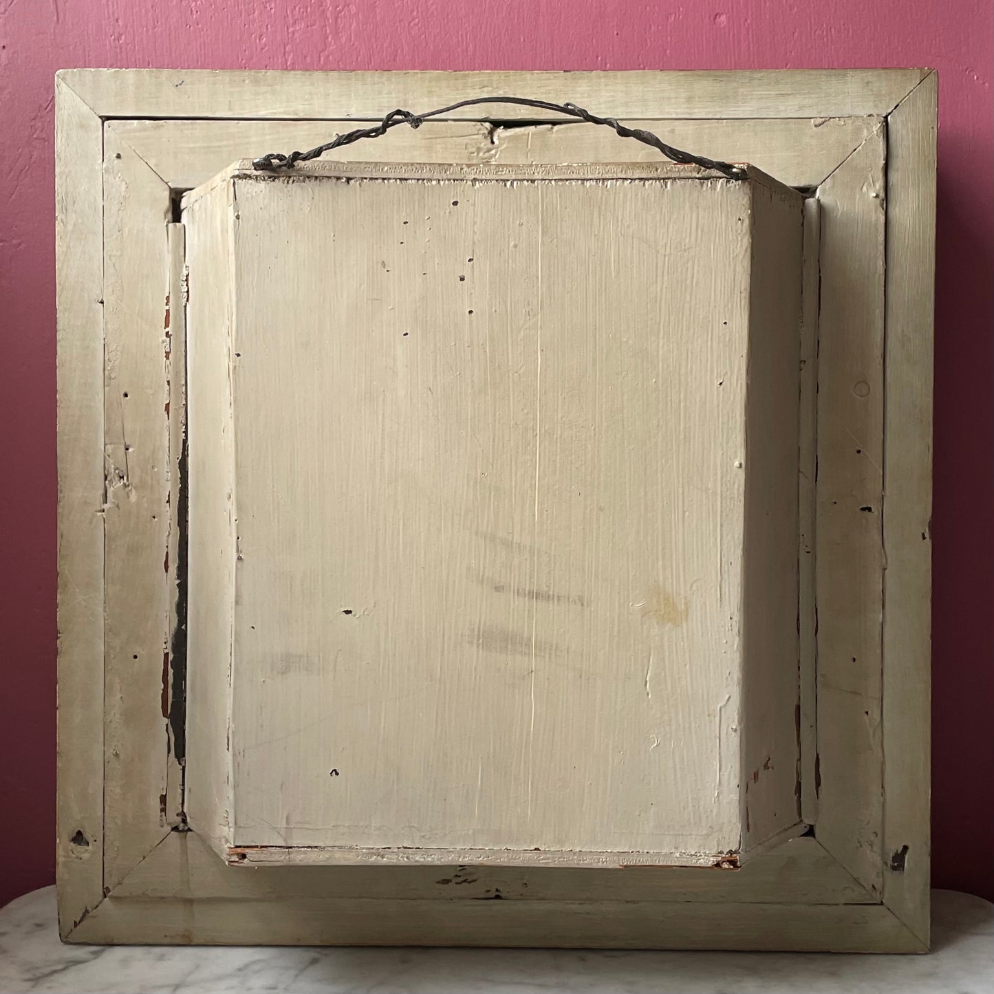 Victorian Shadow Box or Display Cabinet