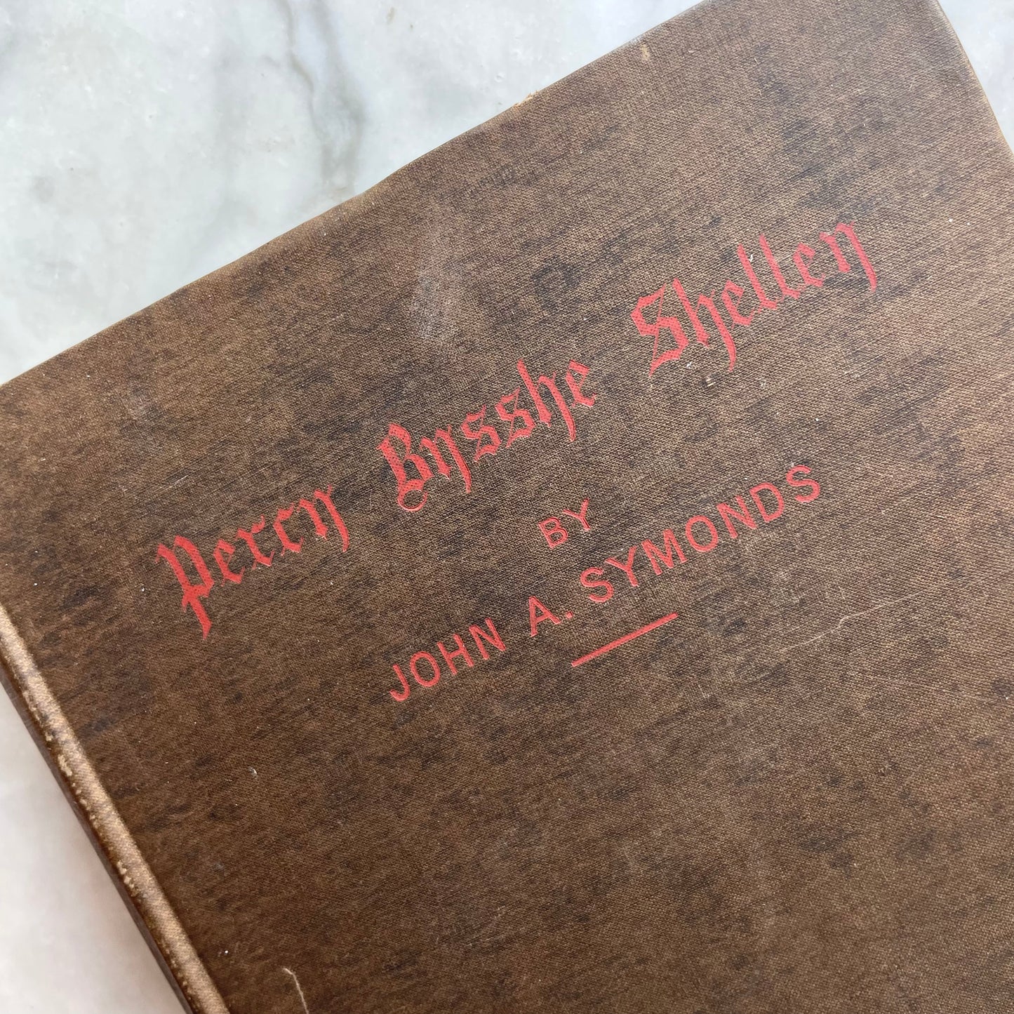 Biography of Shelley by John Addington Symonds, 1897