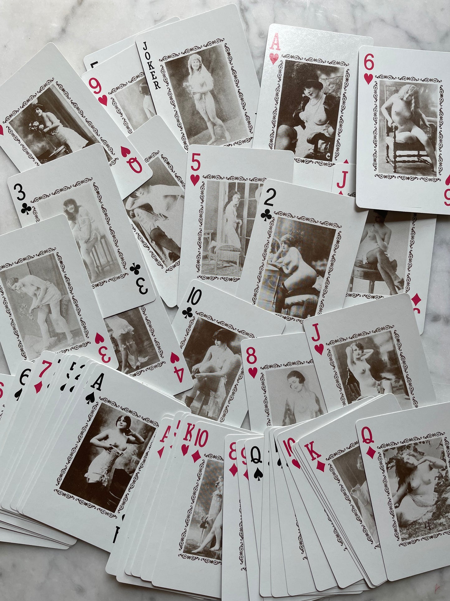 “French Postcard” Erotic Playing Card Deck