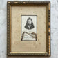 Antique Memorial for Widow with Lock of Hair