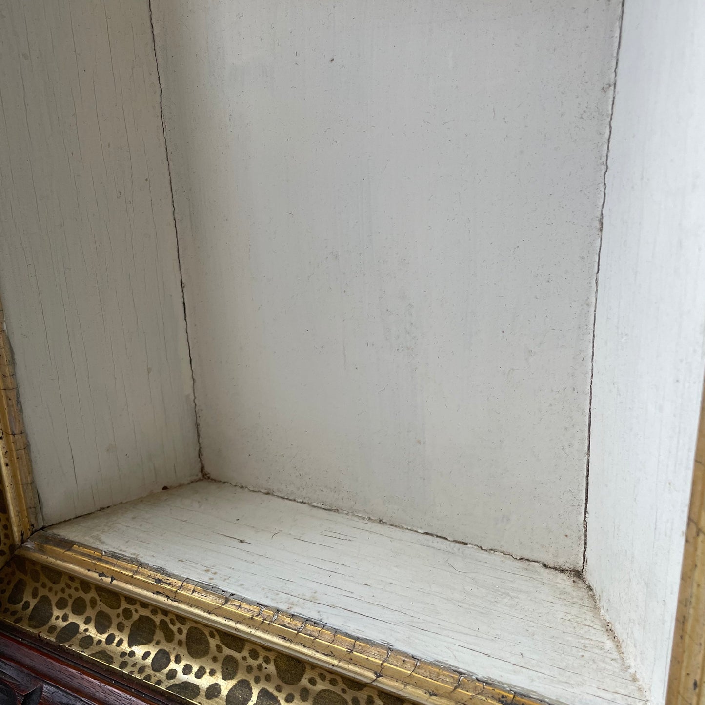 Victorian Shadow Box or Display Cabinet
