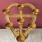 Vintage Heart Shaped Church Candelabra