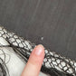 Antique Black Silk Shawl