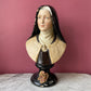 Vintage Chalkware Bust of Saint Thérèse de Lisieux
