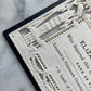 Victorian Die Cut & Embossed Memorial