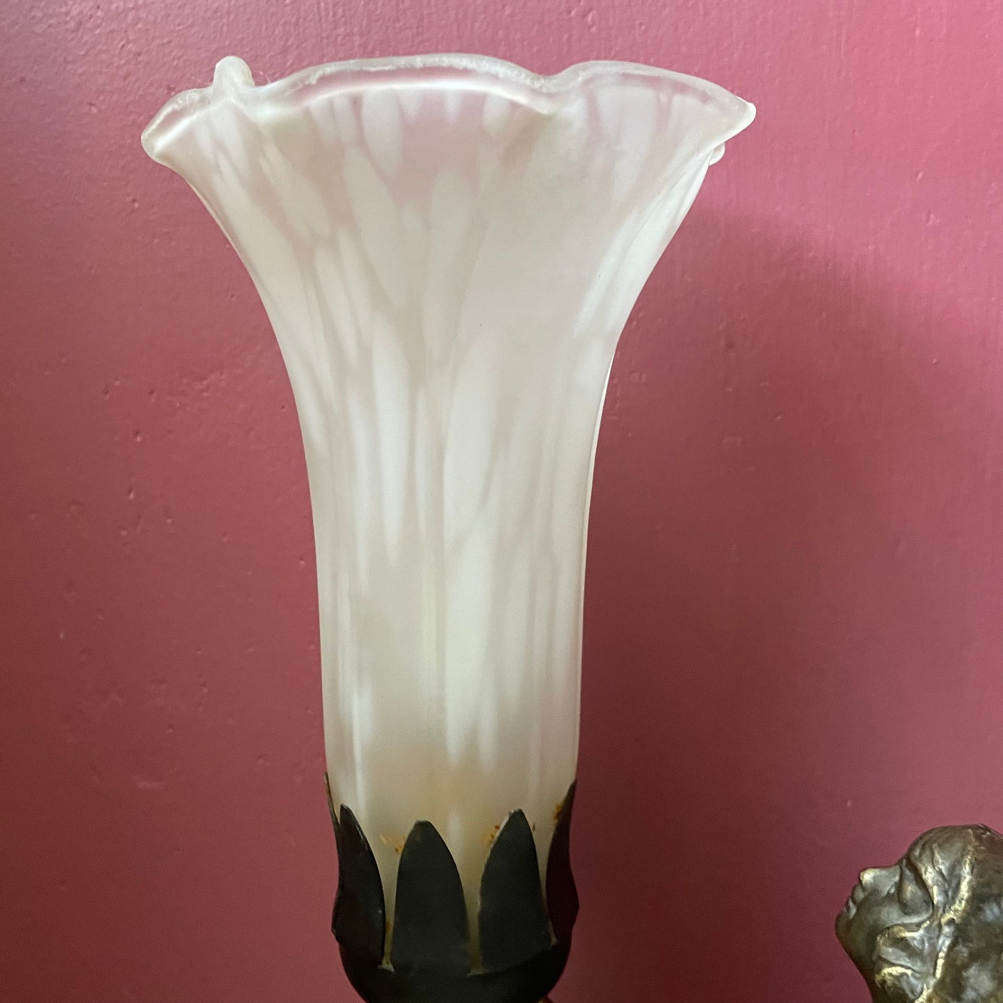 Art Deco Figural Lamp from Chandler