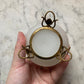 Victorian Hand Painted Opaline Glass Jewelry Box