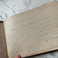 Victorian Autograph Album with Athena Cover