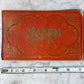 Victorian German Autograph Album with Locks of Hair
