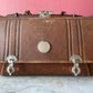 Antique Brown Leather Travel Bag