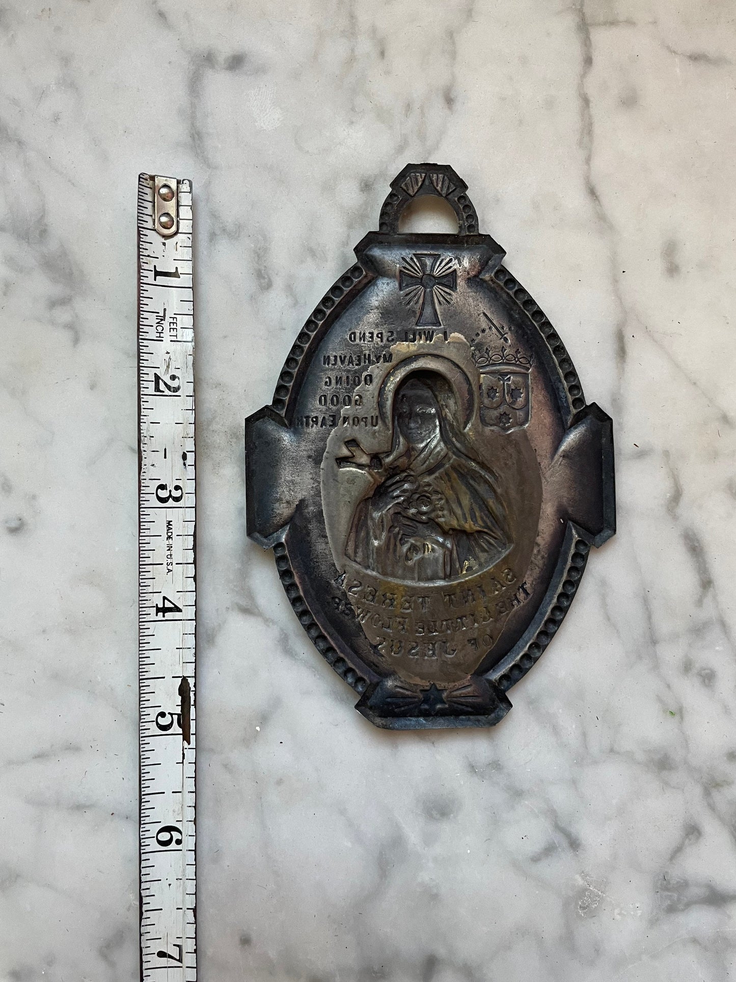 Vintage Saint Theresa Ex Voto