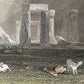 Stonehenge Print after Turner, 1830s
