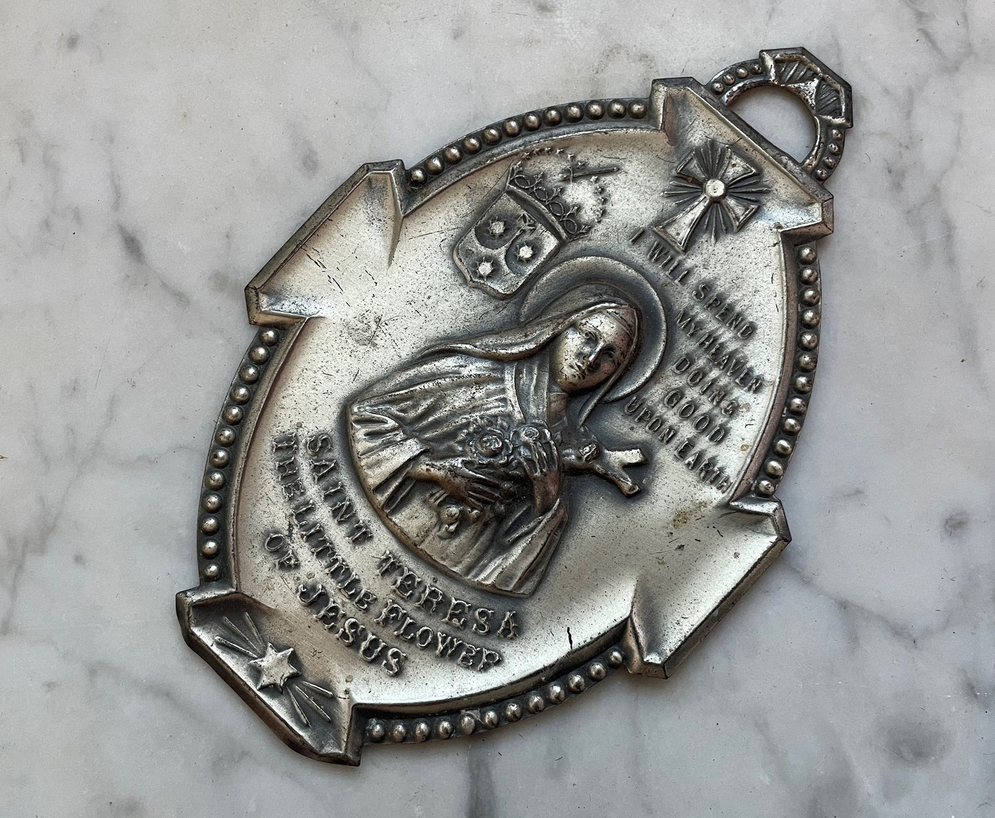 Vintage Saint Theresa Ex Voto