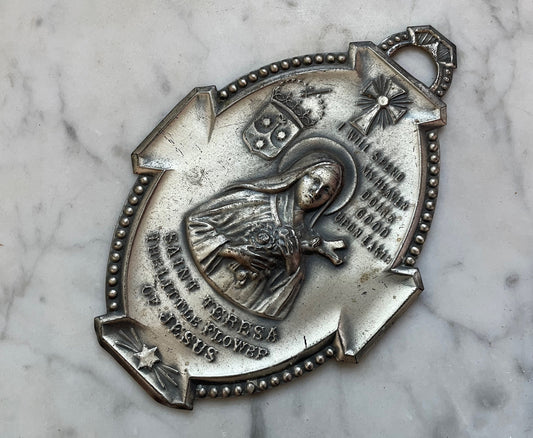 Vintage Saint Theresa Ex Voto
