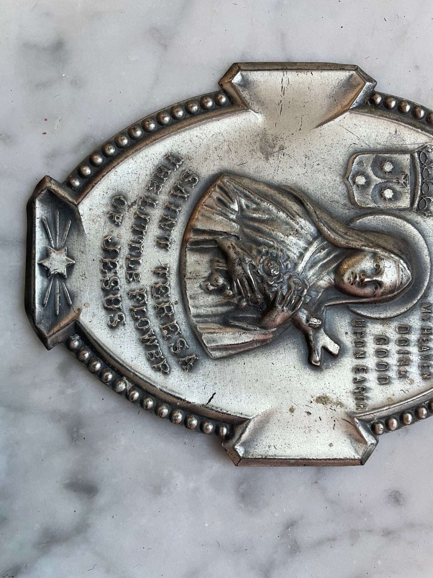 Vintage Saint Theresa Ex Voto