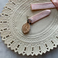 Vintage Saint Catherine Medal on Lace Card
