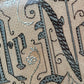 Victorian Punch Paper Embroidery with Clasped Hands - Forget Me Not