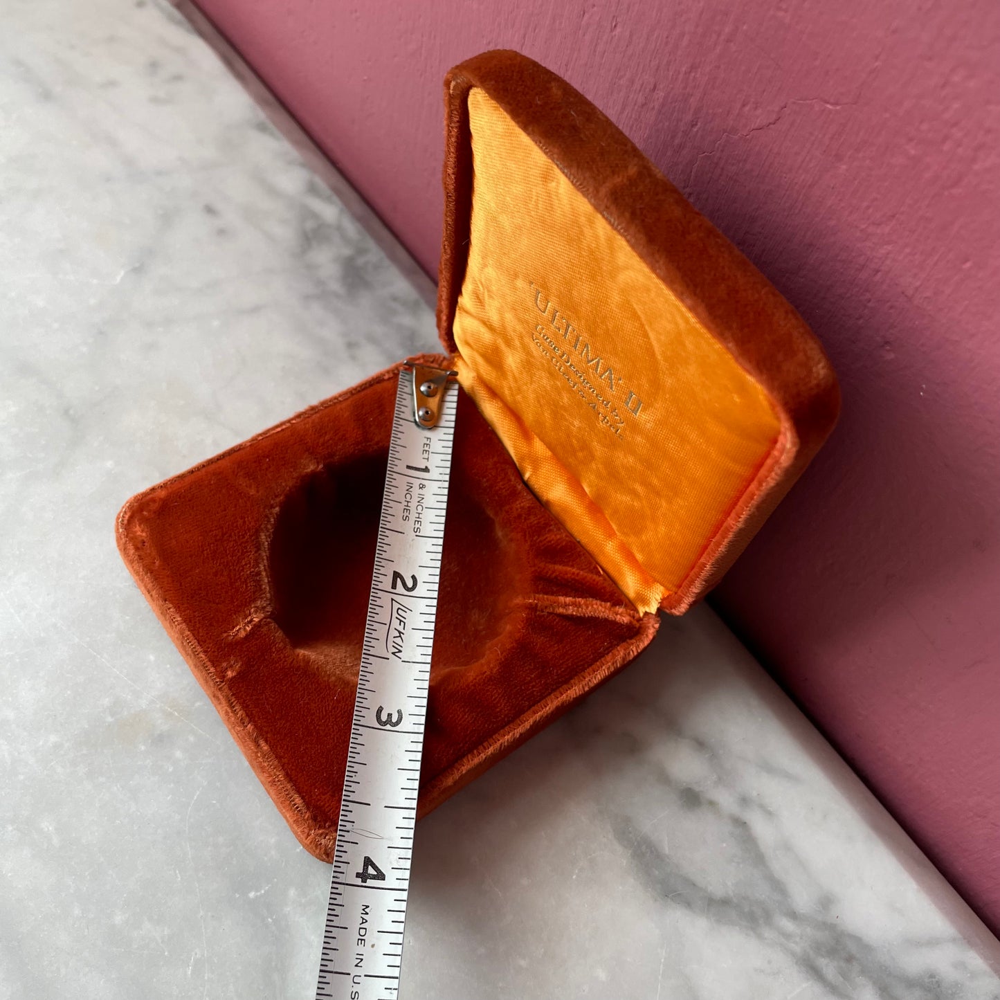 Vintage Velvet Jewelry Case for 1960s Van Cleef & Arpels Ultima II
