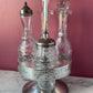 Victorian Cruet Set with Hand Motif
