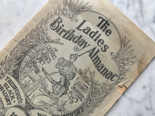 Ladies Birthday Almanac for 1908