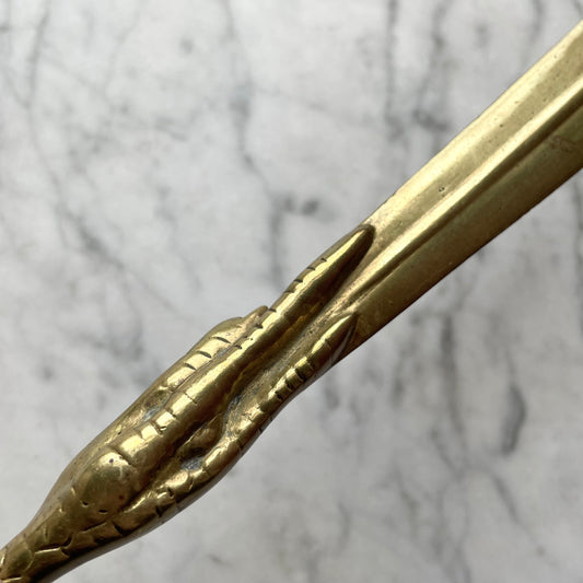 Vintage Crow Claw Letter Opener