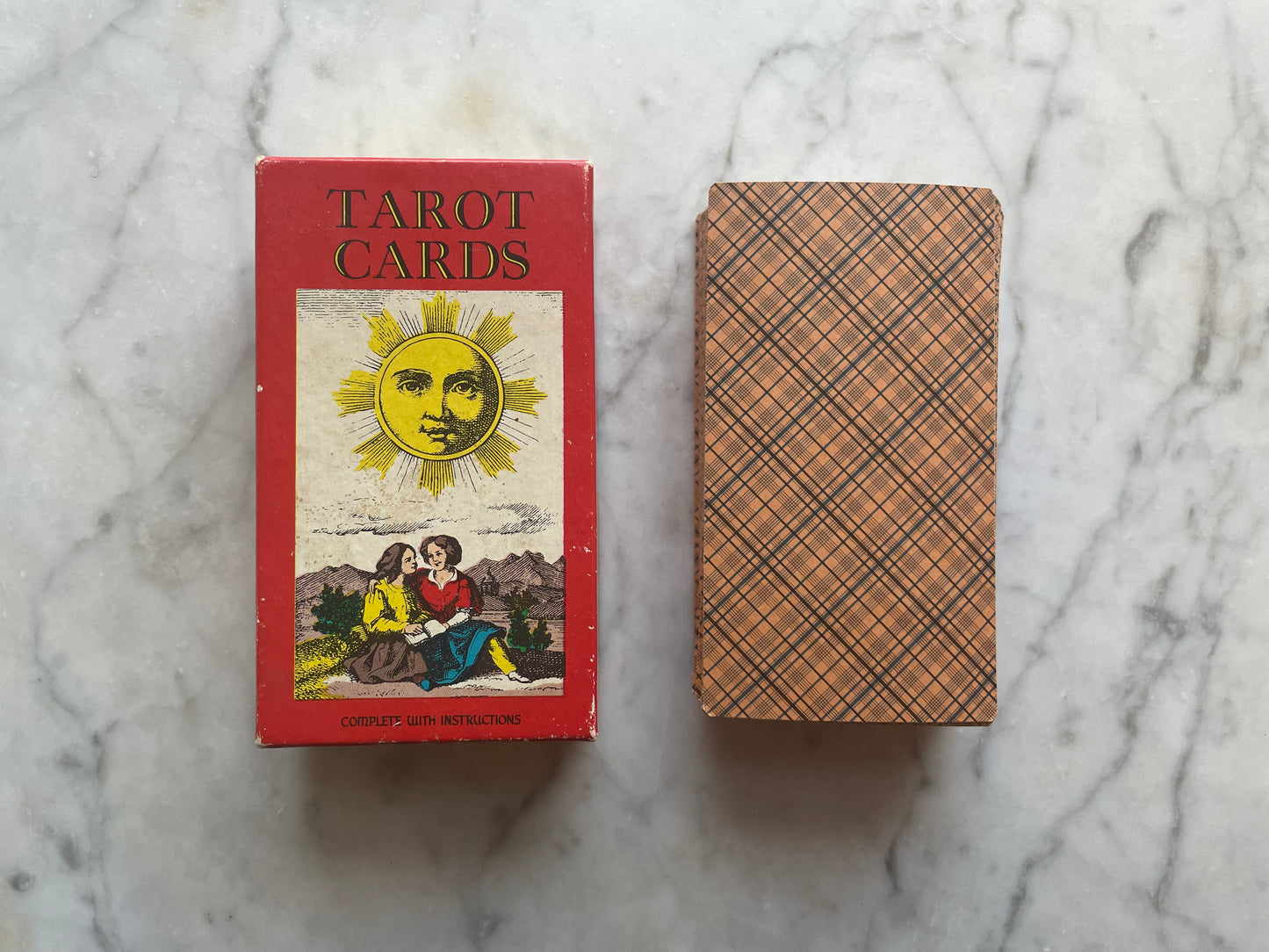 Vintage 1970s Swiss Tarot Cards 1JJ