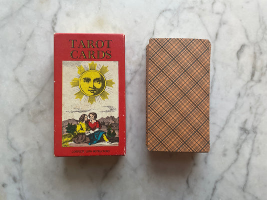 Vintage 1970s Swiss Tarot Cards 1JJ