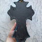 Turquoise Velvet Holy Water Font
