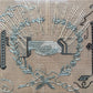 Victorian Punch Paper Embroidery with Clasped Hands - Forget Me Not