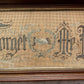 Victorian Punch Paper Embroidery with Clasped Hands - Forget Me Not