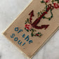 Victorian Punch Paper Embroidery Bookmark