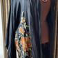 Antique Black Silk Embroidered Reversible Jacket