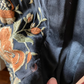 Antique Black Silk Embroidered Reversible Jacket